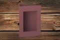 [16403344] Passepartoutkarten 3-teilig 120/360x169 mm (B6) eckiger Ausschnitt Hortensia gerippt 220 g/qm
